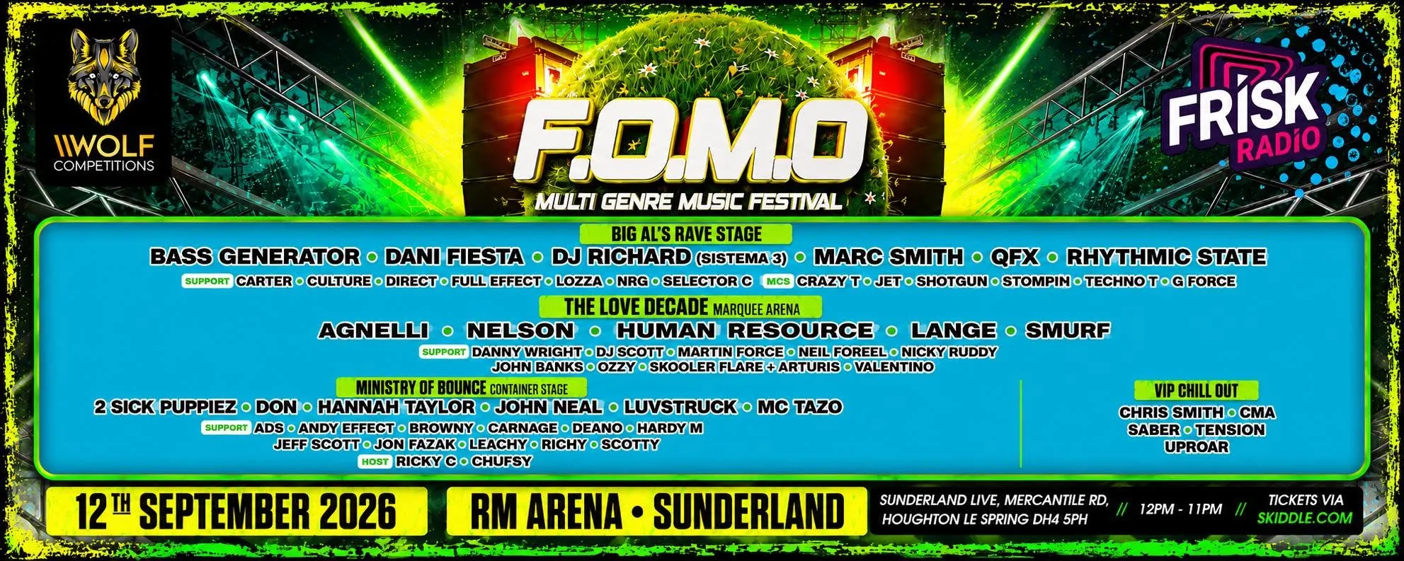 FOMO Multi Genre Music Festival